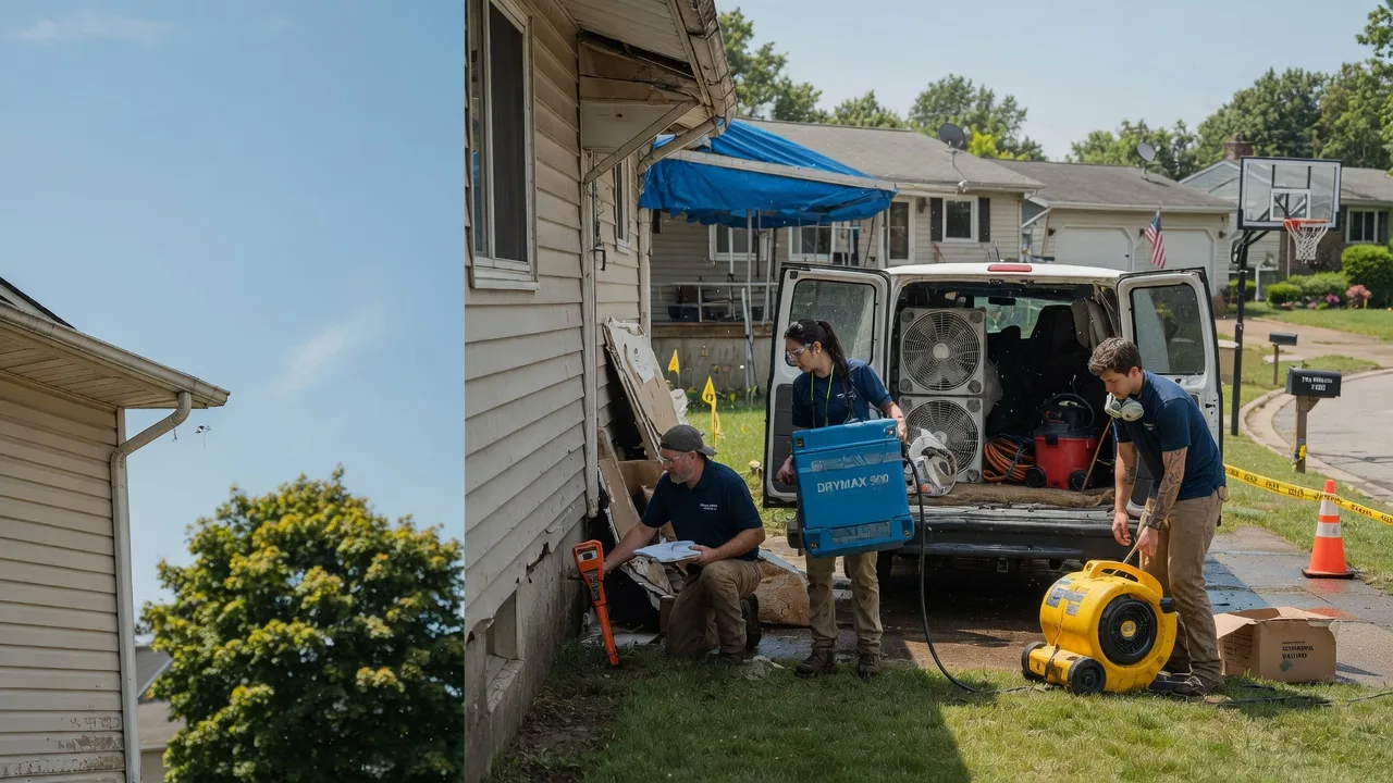 Ceiling Leak Cleanup in Alden, IA near me